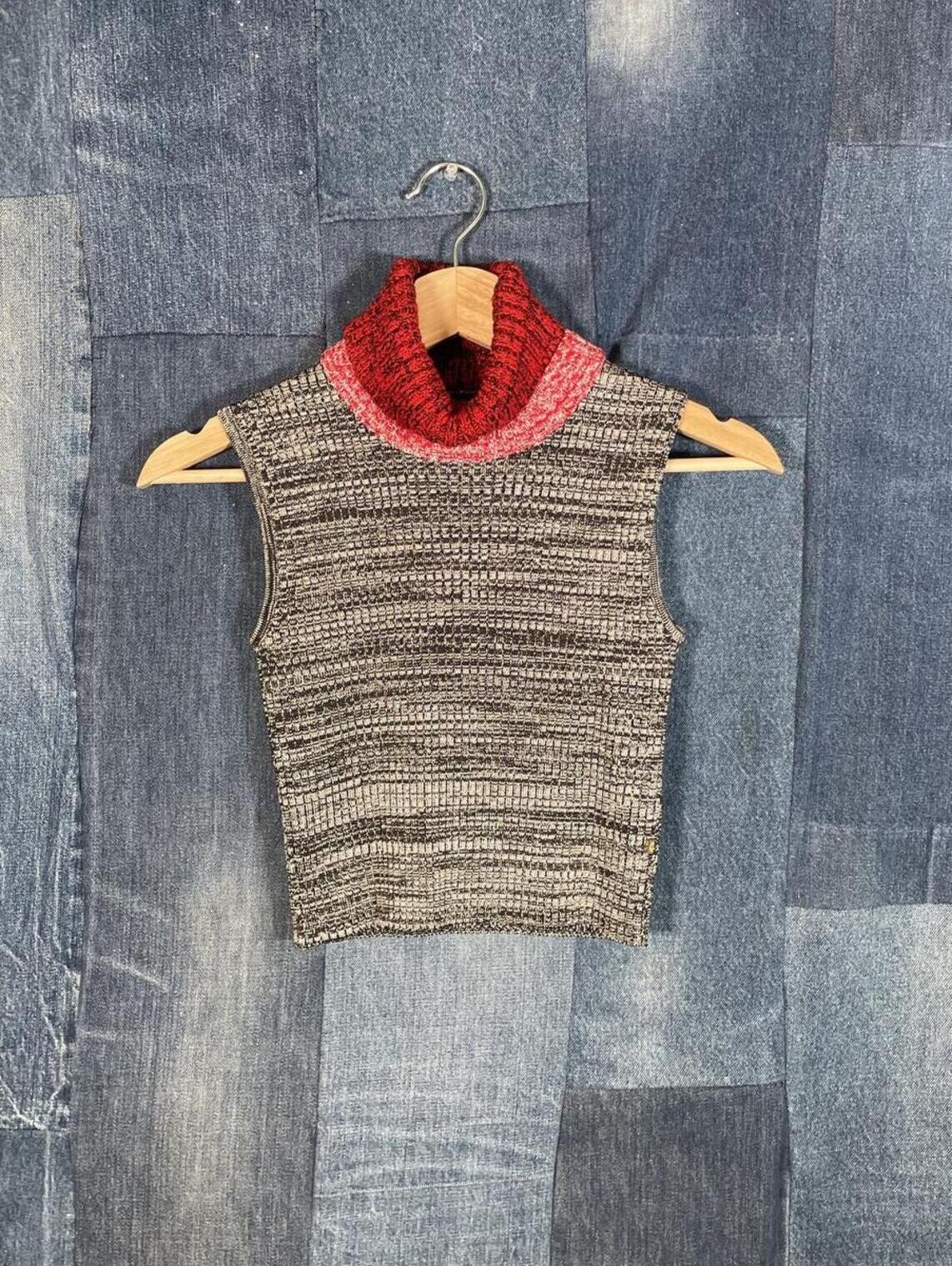Louis Vuitton Knit Sleeveless Turtleneck Japan Xs 12x25
